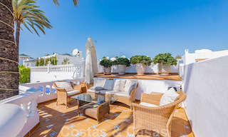 Charmant huis te koop, in een complex direct aan het strand, met prachtig zeezicht op de Golden Mile - Marbella 41639 