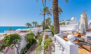 Charmant huis te koop, in een complex direct aan het strand, met prachtig zeezicht op de Golden Mile - Marbella 41640 