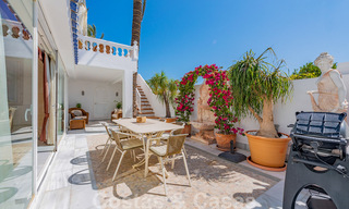 Charmant huis te koop, in een complex direct aan het strand, met prachtig zeezicht op de Golden Mile - Marbella 41647 