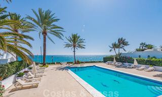 Charmant huis te koop, in een complex direct aan het strand, met prachtig zeezicht op de Golden Mile - Marbella 41678 