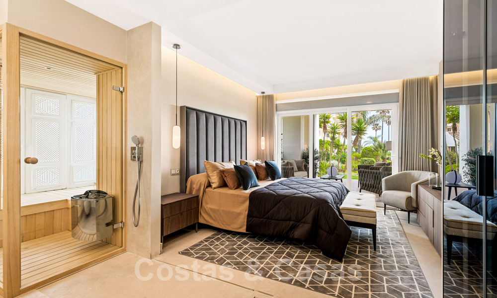 Instapklaar, luxe appartement te koop, in een beveiligd strandcomplex op de New Golden Mile tussen Marbella en Estepona 41896