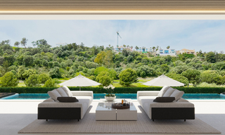Nieuwe luxevilla, eerstelijns golf met uitzicht op de golfbaan te koop in Benahavis - Marbella 41757 