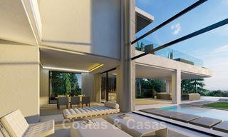 Luxe nieuwbouwvilla te koop in een afgeschermde wijk op de Golden Mile in Marbella 41804 