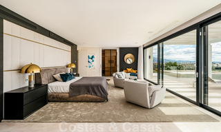 Moderne villa te koop met panoramisch zeezicht in Marbella - Benahavis 41928 