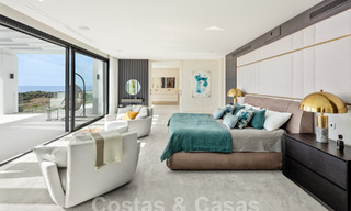 Moderne villa te koop met panoramisch zeezicht in Marbella - Benahavis 58758 