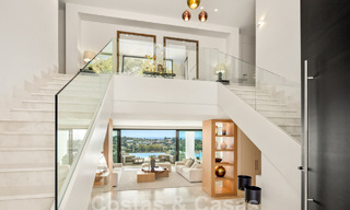 Moderne villa te koop met panoramisch zeezicht in Marbella - Benahavis 58760 