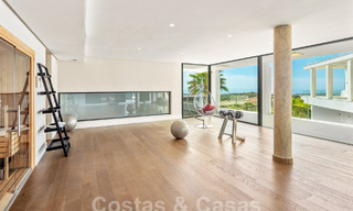 Moderne villa te koop met panoramisch zeezicht in Marbella - Benahavis 58768 
