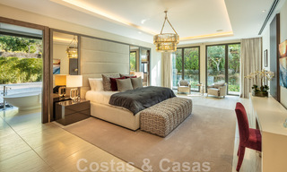 Eigentijdse, moderne luxevilla te koop in resort stijl met panoramisch zeezicht in Cascada de Camojan in Marbella 42085 