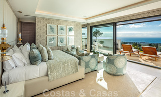 Nieuw op de markt! Eigentijdse, moderne luxevilla te koop in resort stijl met panoramisch zeezicht in Cascada de Camojan in Marbella 42087 