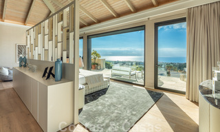 Nieuw op de markt! Eigentijdse, moderne luxevilla te koop in resort stijl met panoramisch zeezicht in Cascada de Camojan in Marbella 42090 