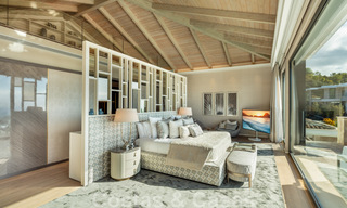Nieuw op de markt! Eigentijdse, moderne luxevilla te koop in resort stijl met panoramisch zeezicht in Cascada de Camojan in Marbella 42091 