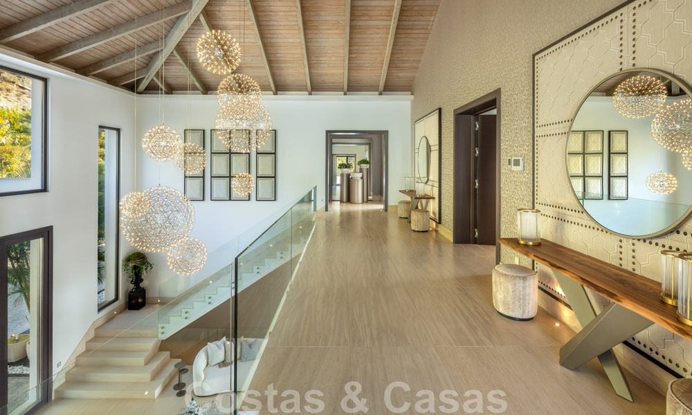 Eigentijdse, moderne luxevilla te koop in resort stijl met panoramisch zeezicht in Cascada de Camojan in Marbella 42097