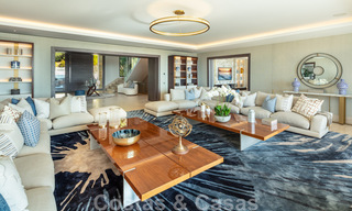 Eigentijdse, moderne luxevilla te koop in resort stijl met panoramisch zeezicht in Cascada de Camojan in Marbella 42102 