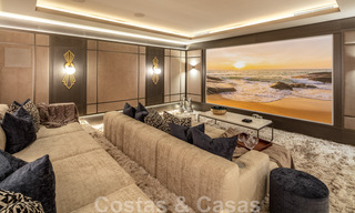 Eigentijdse, moderne luxevilla te koop in resort stijl met panoramisch zeezicht in Cascada de Camojan in Marbella 42119 