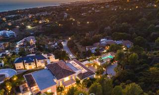 Nieuw op de markt! Eigentijdse, moderne luxevilla te koop in resort stijl met panoramisch zeezicht in Cascada de Camojan in Marbella 42124 