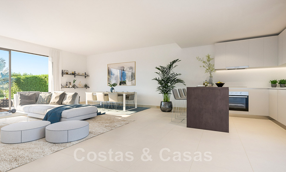 Moderne appartementen te koop, met mediterrane uitzichten, in La Cala de Mijas - Costa del Sol 42053