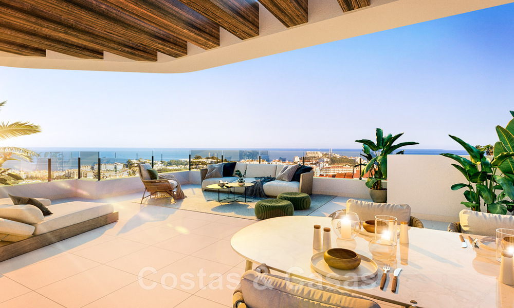 Moderne appartementen te koop, met mediterrane uitzichten, in La Cala de Mijas - Costa del Sol 42054