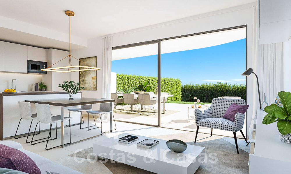 Moderne appartementen te koop, met mediterrane uitzichten, in La Cala de Mijas - Costa del Sol 42057