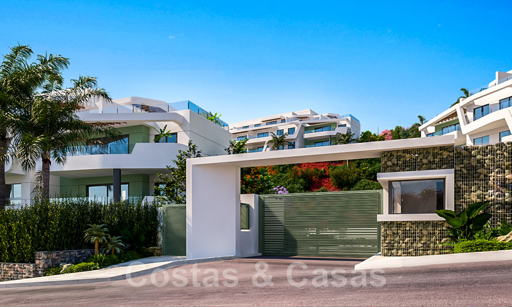 Moderne appartementen te koop, met mediterrane uitzichten, in La Cala de Mijas - Costa del Sol 42061