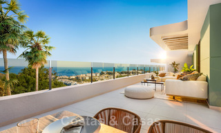 Moderne appartementen te koop, met mediterrane uitzichten, in La Cala de Mijas - Costa del Sol 42065 