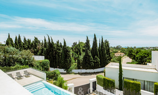 Recent gebouwde designervilla te koop, rustig gelegen in de heuvels van La Quinta te Benahavis - Marbella 42569 