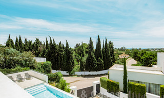 Recent gebouwde designervilla te koop, rustig gelegen in de heuvels van La Quinta te Benahavis - Marbella 42569 