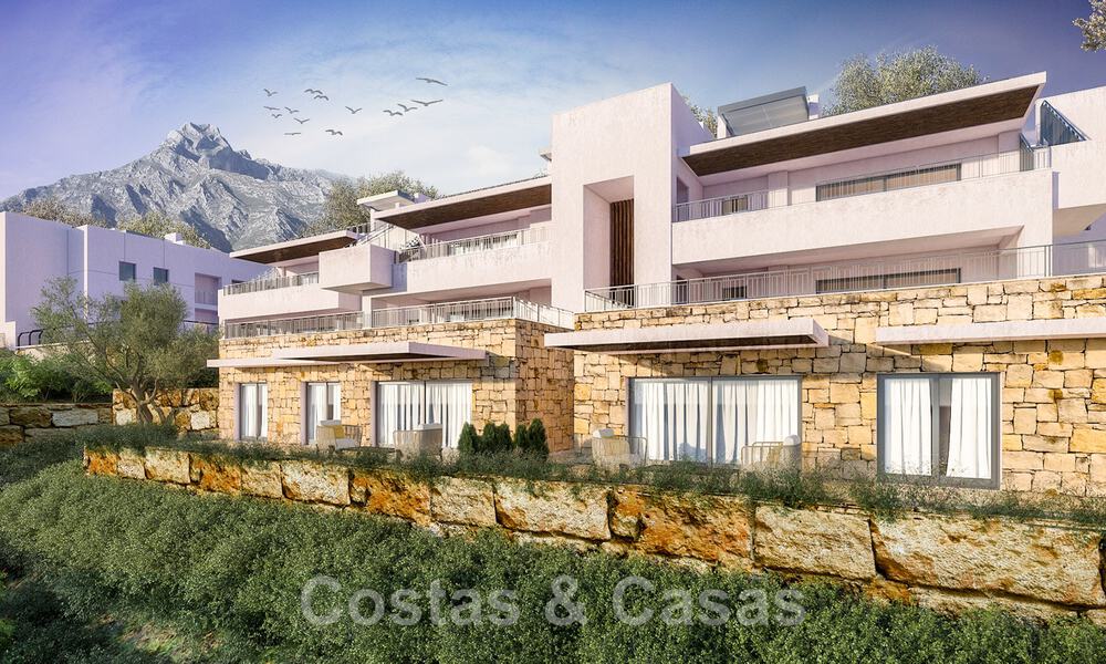 Nieuwe luxe appartementen te koop, met een onverstoord uitzicht op het meer, de bergen en op de kust richting Gibraltar, gelegen in het rustige Istán, Costa del Sol 42599