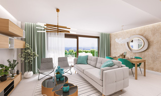 Nieuwe luxe appartementen te koop, met een onverstoord uitzicht op het meer, de bergen en op de kust richting Gibraltar, gelegen in het rustige Istán, Costa del Sol 42611 