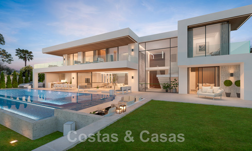 Modernistische luxevilla te koop op loopafstand van het strand in Guadalmina Baja, Marbella 42589
