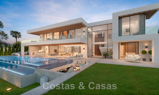 Modernistische luxevilla te koop op loopafstand van het strand in Guadalmina Baja, Marbella 42589 