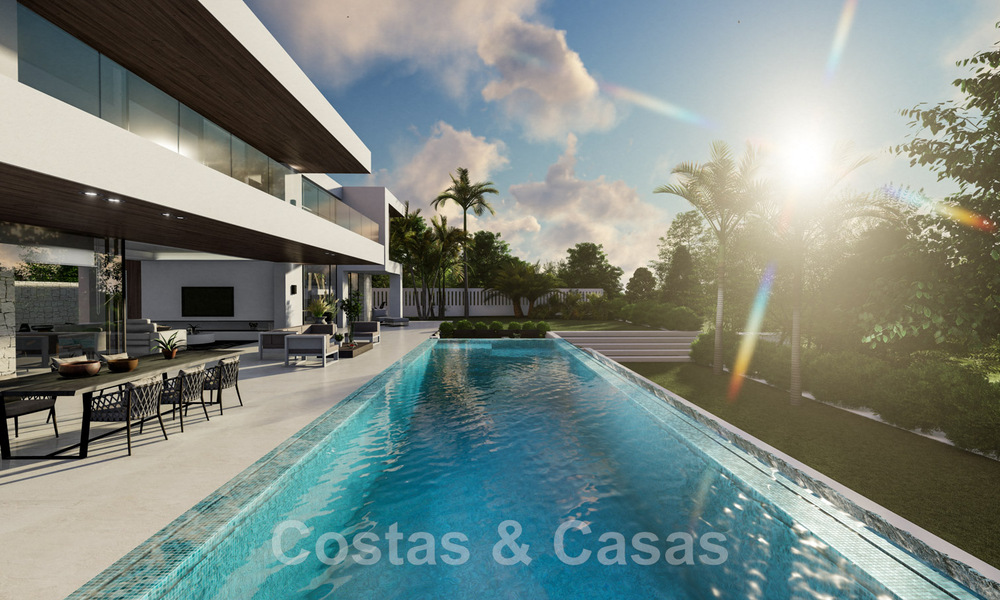 Modernistische luxevilla te koop op loopafstand van het strand in Guadalmina Baja, Marbella 42591