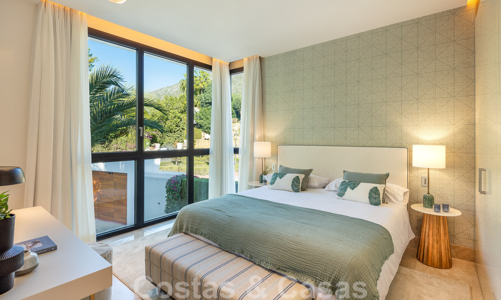 Spectaculair, modern penthouse te koop met adembenemend zeezicht in het zeer gegeerde Sierra Blanca, op de Golden Mile van Marbella 51497