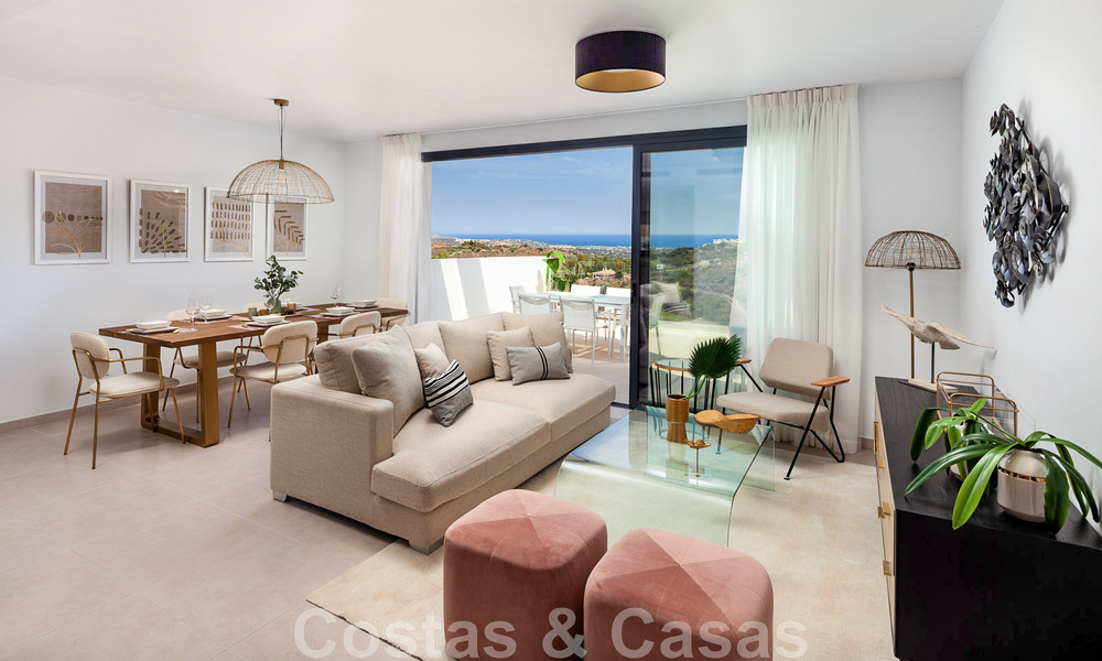 Nieuwe, luxe appartementen te koop in een golfresort in La Cala de Mijas - Costa del Sol . Instapklaar. Laatste units. 42474