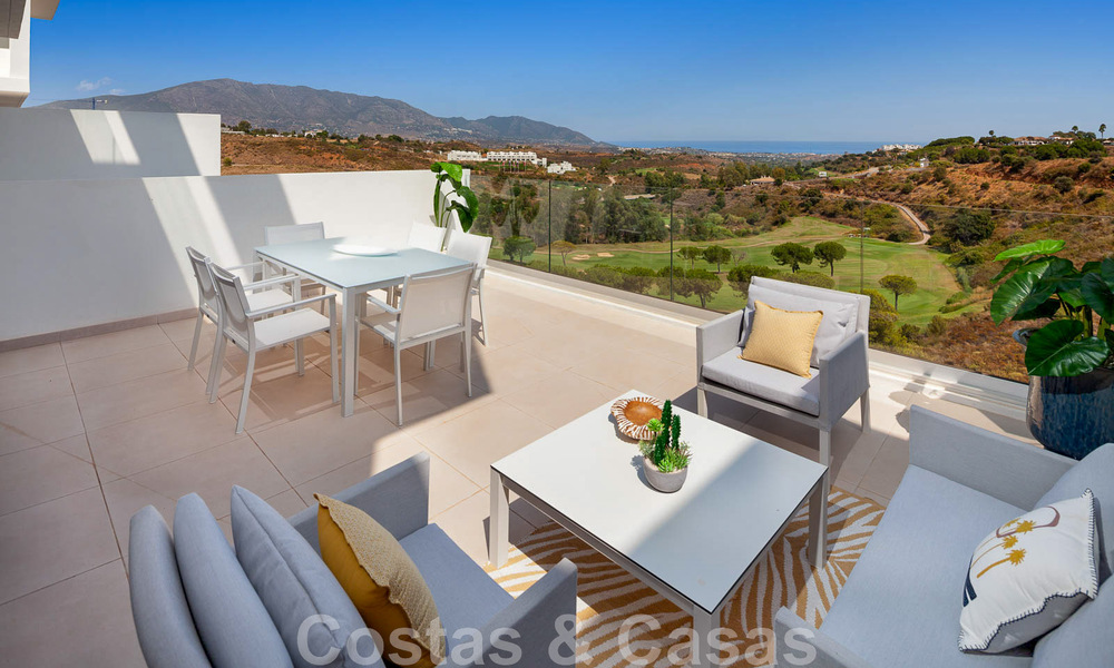 Nieuwe, luxe appartementen te koop in een golfresort in La Cala de Mijas - Costa del Sol . Instapklaar. Laatste units. 42483