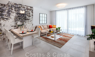 Instapklaar. Laatste 2 penthouses te koop in moderne stijl, in een nieuwbouw complex op de New Golden Mile tussen Marbella en Estepona 42520 