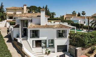 Eigentijdse mediterrane luxevilla te koop met uitzicht op de golfvallei in Nueva Andalucia - Marbella 42816 