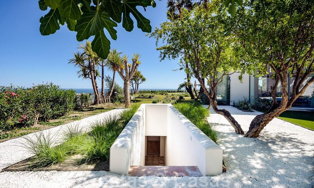 Prestigieuze luxevilla in Mediterrane stijl te koop met schitterend panoramisch zeezicht in Benahavis - Marbella 43439