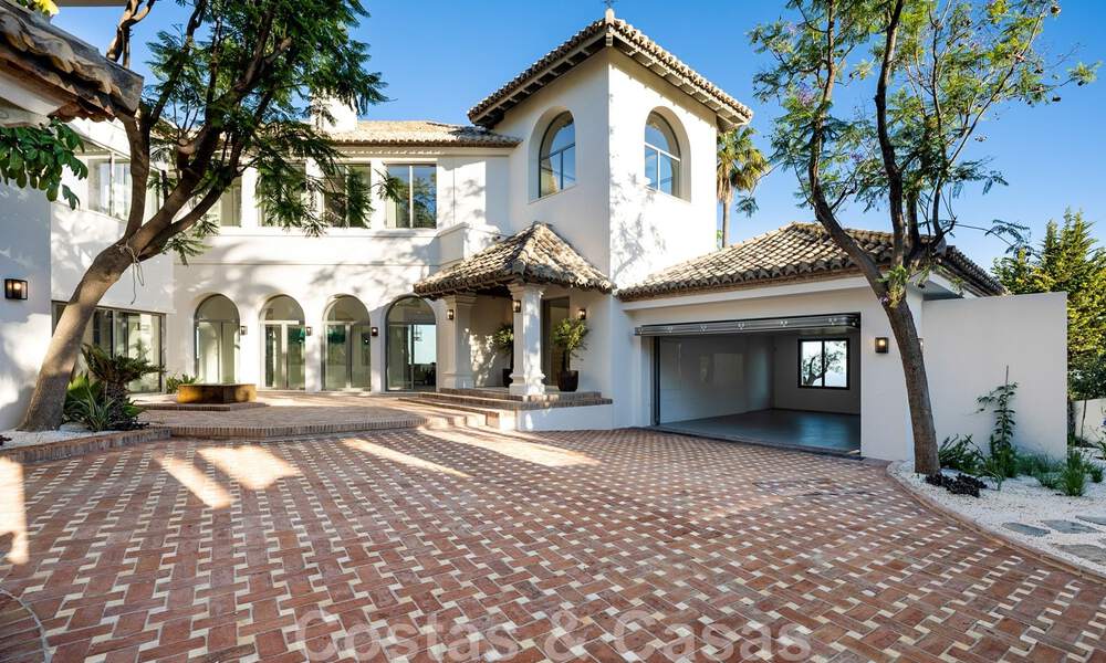 Prestigieuze luxevilla in Mediterrane stijl te koop met schitterend panoramisch zeezicht in Benahavis - Marbella 43446