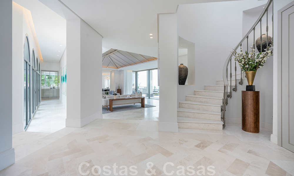 Prestigieuze luxevilla in Mediterrane stijl te koop met schitterend panoramisch zeezicht in Benahavis - Marbella 43466