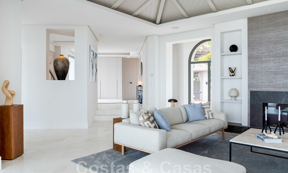 Prestigieuze luxevilla in Mediterrane stijl te koop met schitterend panoramisch zeezicht in Benahavis - Marbella 43467