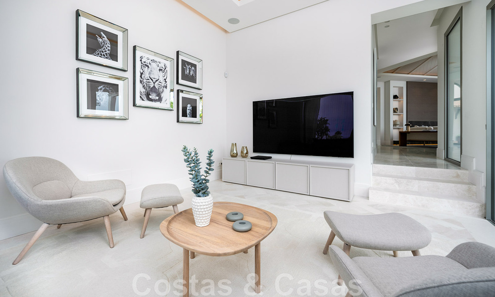 Prestigieuze luxevilla in Mediterrane stijl te koop met schitterend panoramisch zeezicht in Benahavis - Marbella 43468