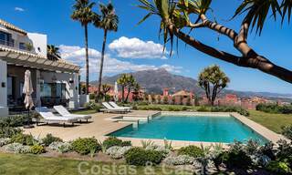 Prestigieuze luxevilla in Mediterrane stijl te koop met schitterend panoramisch zeezicht in Benahavis - Marbella 43515 