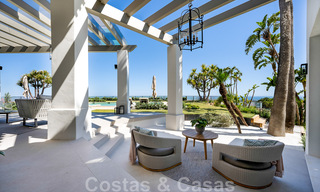 Prestigieuze luxevilla in Mediterrane stijl te koop met schitterend panoramisch zeezicht in Benahavis - Marbella 43518 