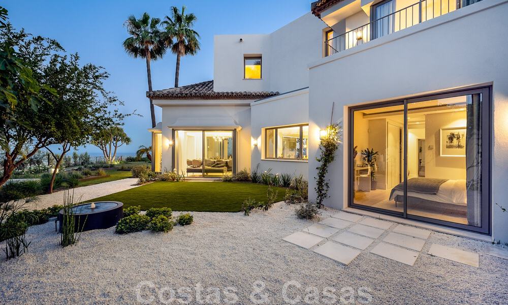 Prestigieuze luxevilla in Mediterrane stijl te koop met schitterend panoramisch zeezicht in Benahavis - Marbella 43526