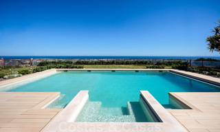 Prestigieuze luxevilla in Mediterrane stijl te koop met schitterend panoramisch zeezicht in Benahavis - Marbella 43527 