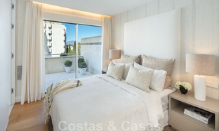 Luxepenthouse te koop, gerenoveerd in hedendaagse stijl, met zeezicht in een beveiligd complex in Marbella stad 43111 