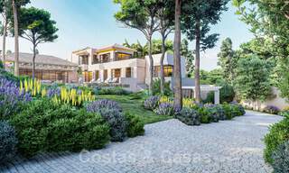 Mondaine, luxueuze villa te koop in eigentijdse stijl, op loopafstand van alle voorzieningen en de stranden van de Golden Mile, Marbella 43188 