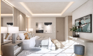 Mondaine, luxueuze villa te koop in eigentijdse stijl, op loopafstand van alle voorzieningen en de stranden van de Golden Mile, Marbella 43194 