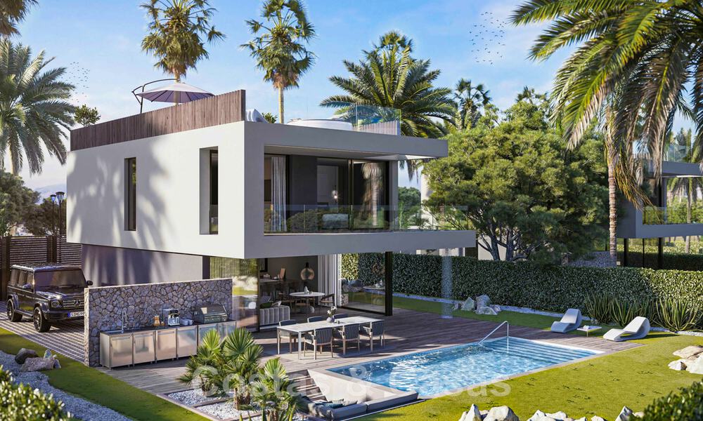 Nieuw op de markt! Moderne luxevilla’s te koop gelegen in een golfresort op de New Golden Mile tussen Marbella en Estepona 43357