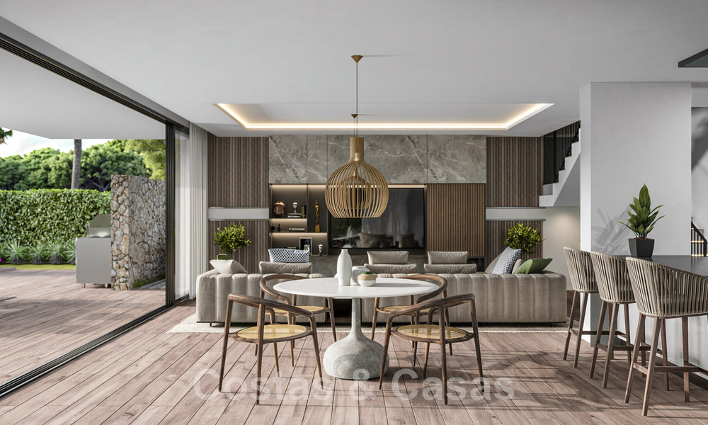 Nieuw op de markt! Moderne luxevilla’s te koop gelegen in een golfresort op de New Golden Mile tussen Marbella en Estepona 43362